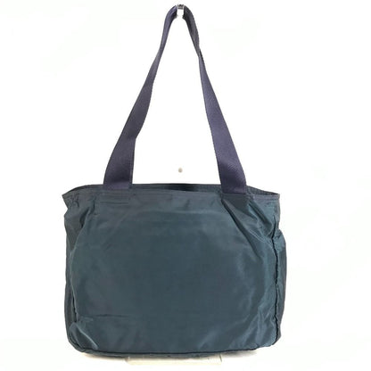 Prada Shoulder Bag Triangle Logo Nylon Navy — view 2