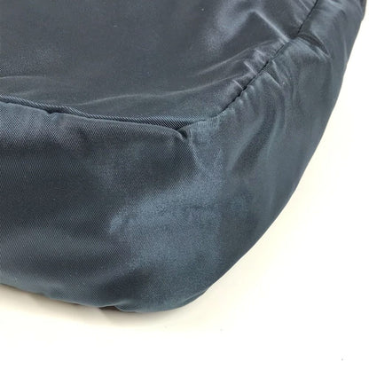 Prada Shoulder Bag Triangle Logo Nylon Navy — view 6
