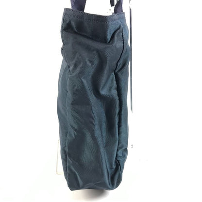 Prada Shoulder Bag Triangle Logo Nylon Navy — view 4