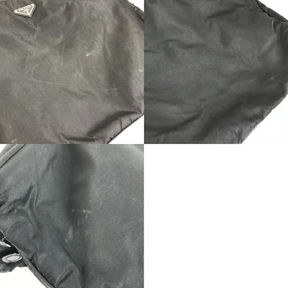 Prada Business Bag Triangle Logo Nylon Black — view 9