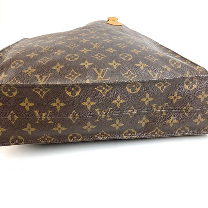 Louis Vuitton Handbag Sac Plat Monogram Canvas Brown — view 5