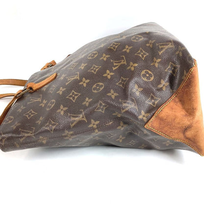 Louis Vuitton Shoulder Bag Cabas Mezzo Monogram Canvas Brown — view 3