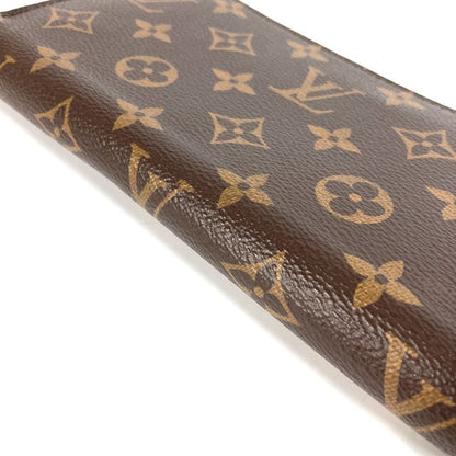 Louis Vuitton Wallet Zippy Monogram Canvas Rose Velours Brown — view 4