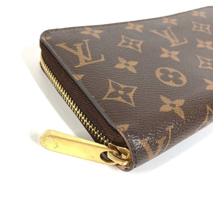 Louis Vuitton Wallet Zippy Monogram Canvas Rose Velours Brown — view 5