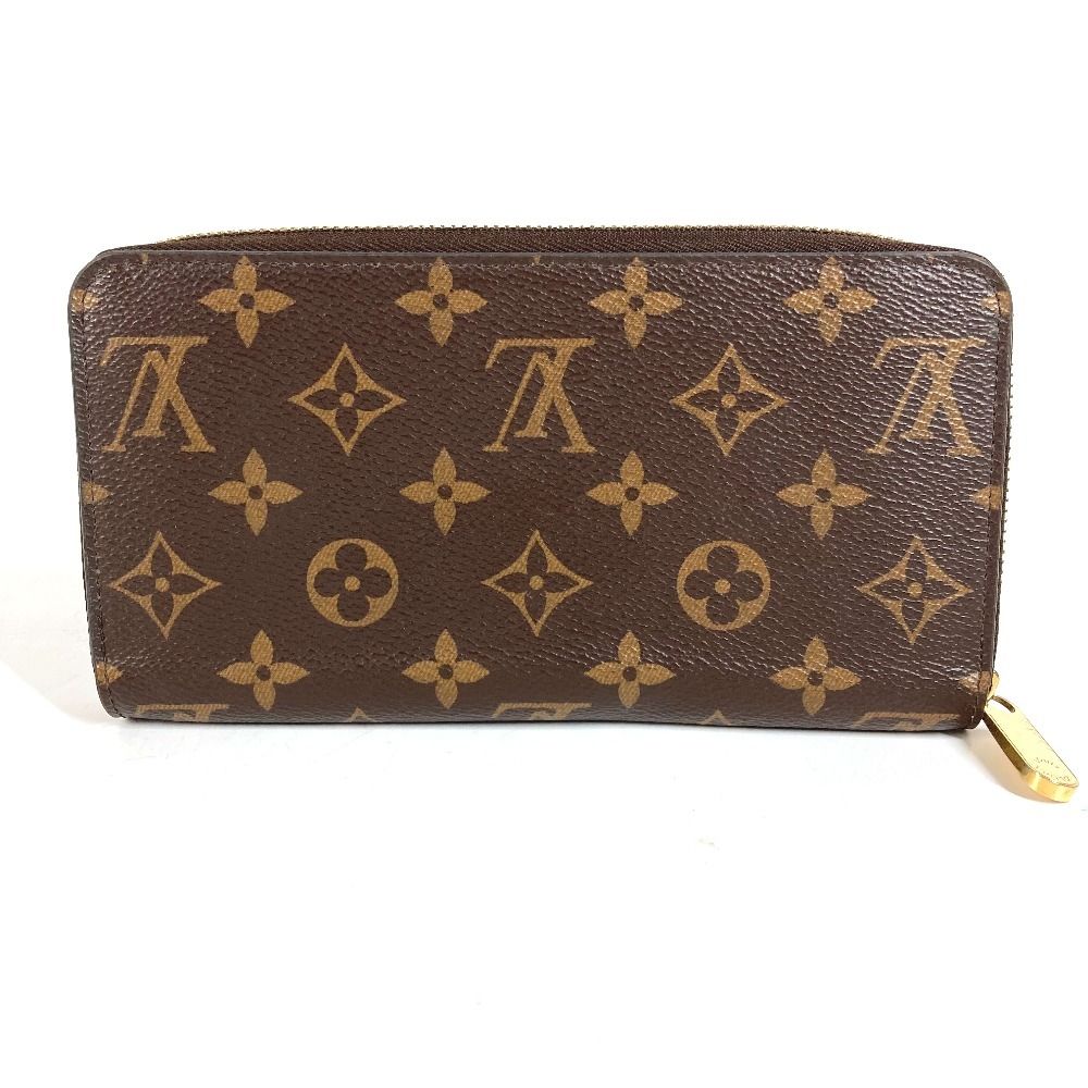 Louis Vuitton Wallet Zippy Monogram Canvas Rose Velours Brown — view 2