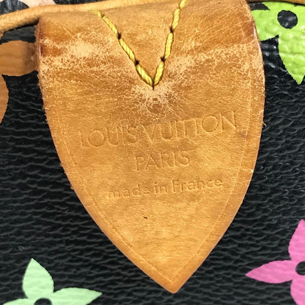 Louis Vuitton Handbag Speedy 30 Monogram Multi Canvas Noir Black — view 6