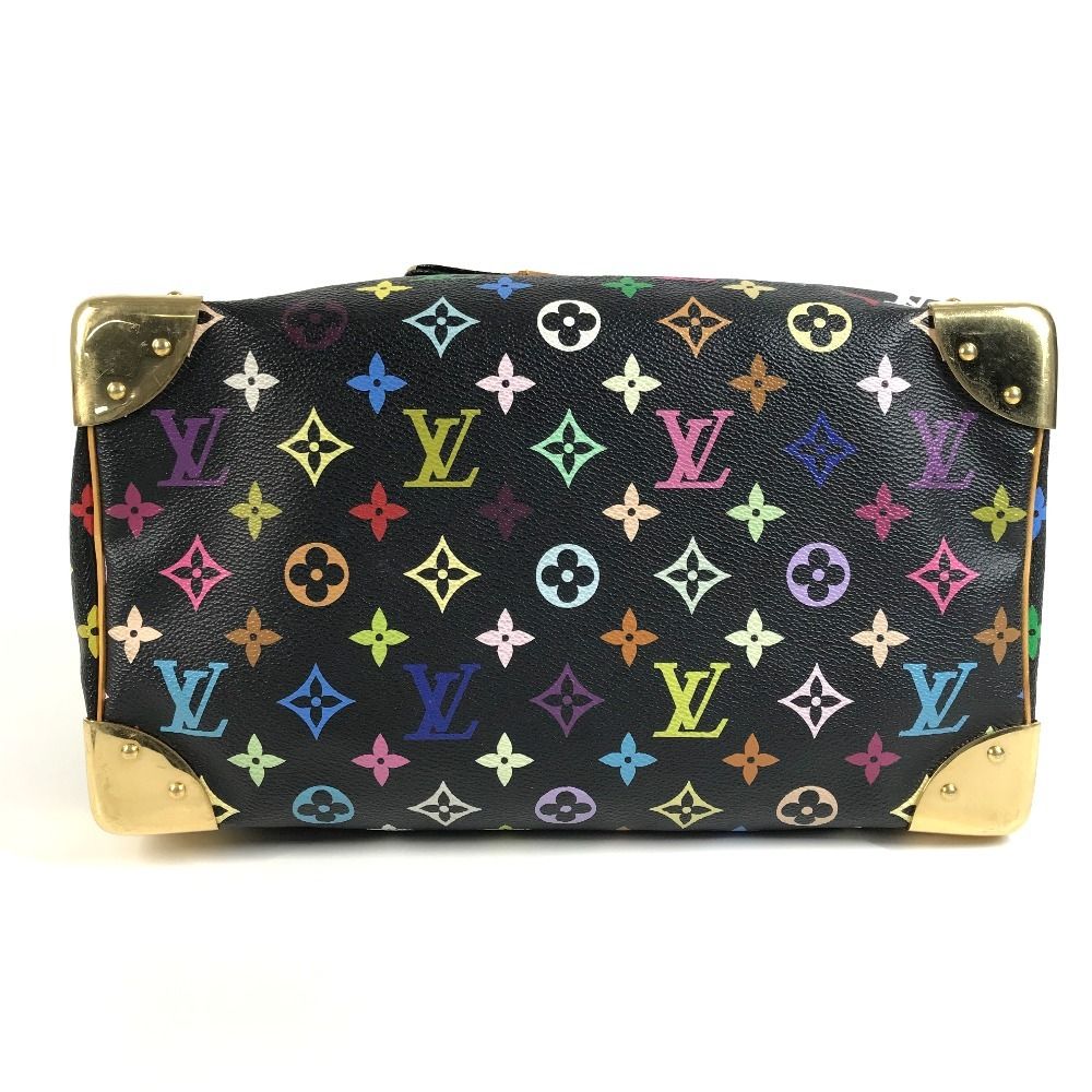 Louis Vuitton Handbag Speedy 30 Monogram Multi Canvas Noir Black — view 5