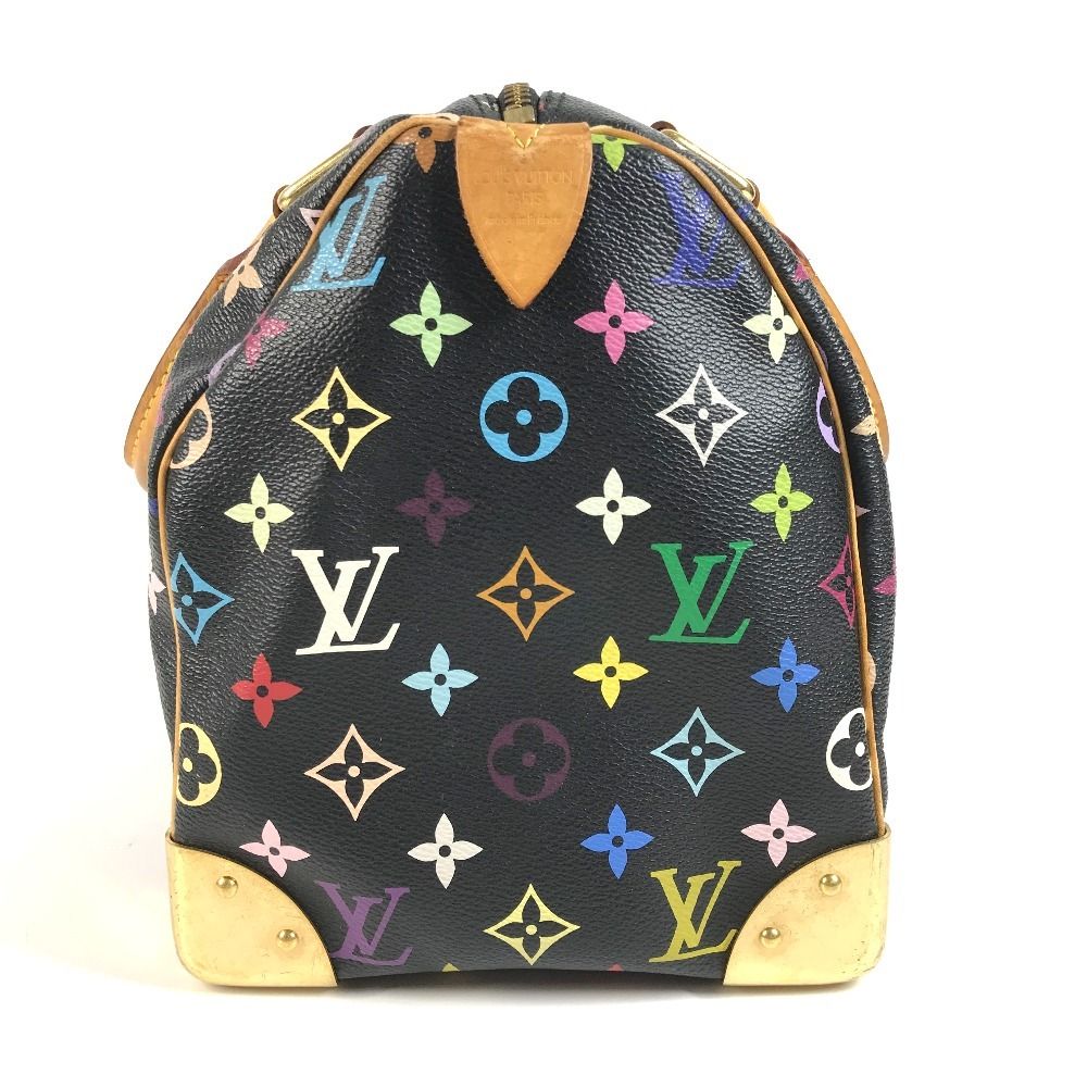 Louis Vuitton Handbag Speedy 30 Monogram Multi Canvas Noir Black — view 4