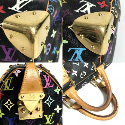 Louis Vuitton Handbag Speedy 30 Monogram Multi Canvas Noir Black — view 7
