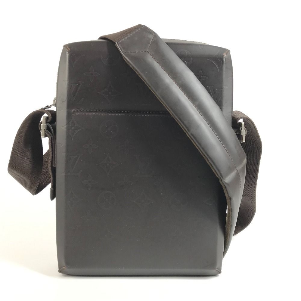 Louis Vuitton Shoulder Bag Bobi Monogram Glace Leather Cafe Brown