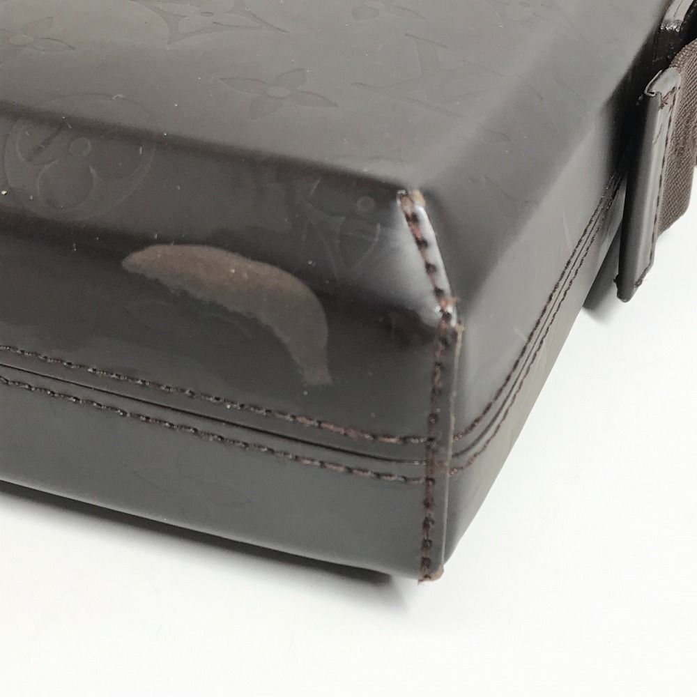 Louis Vuitton Shoulder Bag Bobi Monogram Glace Leather Cafe Brown — view 7