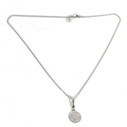 Bvlgari Necklace Logo Diamond Silver — view 2