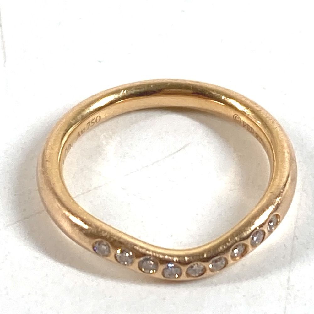 Tiffany & Co Ring Curved Band Pink Gold — view 2