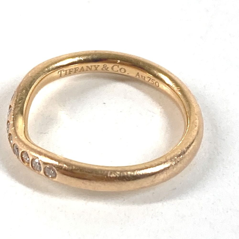 Tiffany & Co Ring Curved Band Pink Gold — view 7