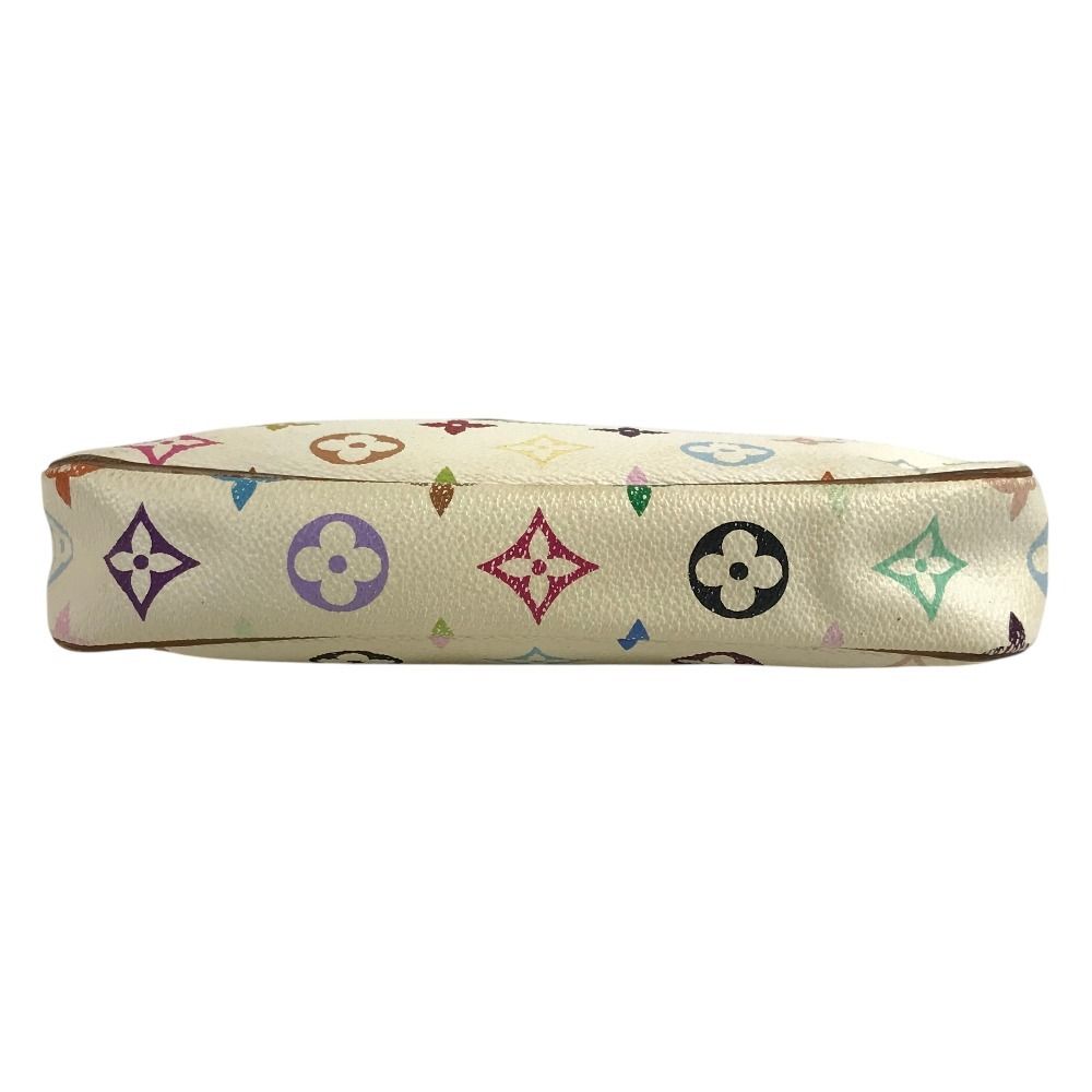 Louis Vuitton Shoulder Bag Pochette Monogram Multi Canvas Blanc White — view 5