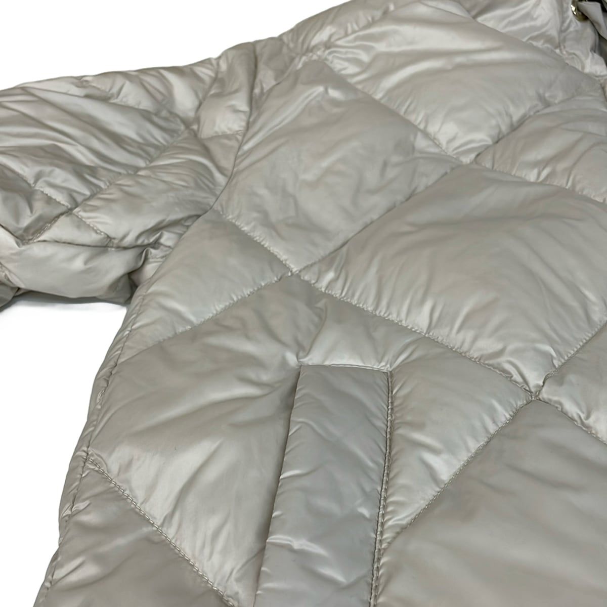 Max Mara Down Jacket 36 S Tremme Light Beige — view 6