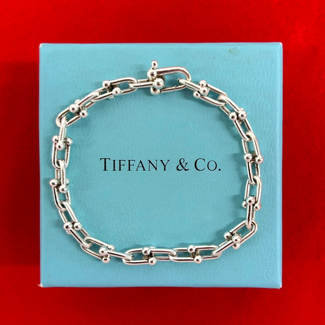 Tiffany & Co Smo Roulis Neck Bracelet 28 Pieces 925 Sterling Silver