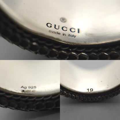 Gucci Double Snake Ring Sterling Silver Aging Finish — view 4