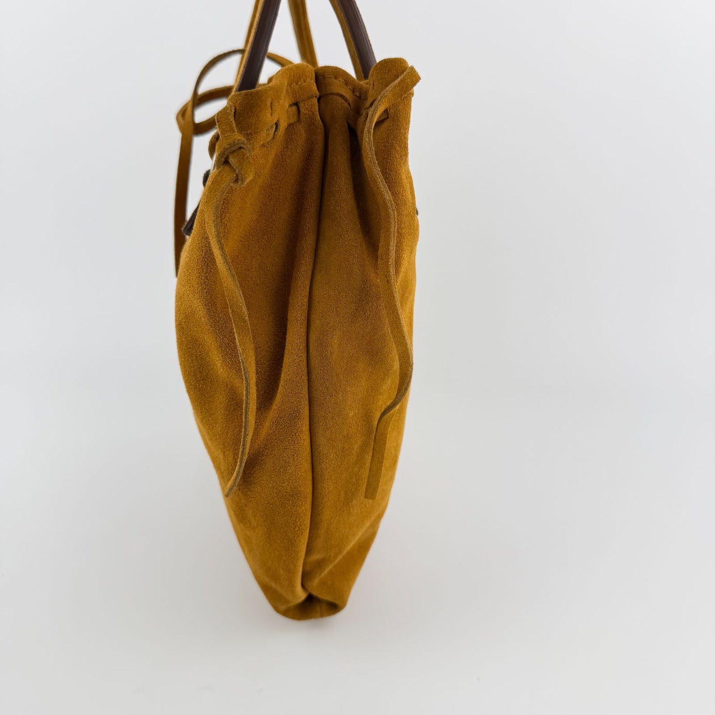 Prada Handbag Brown Suede Vintage — view 4