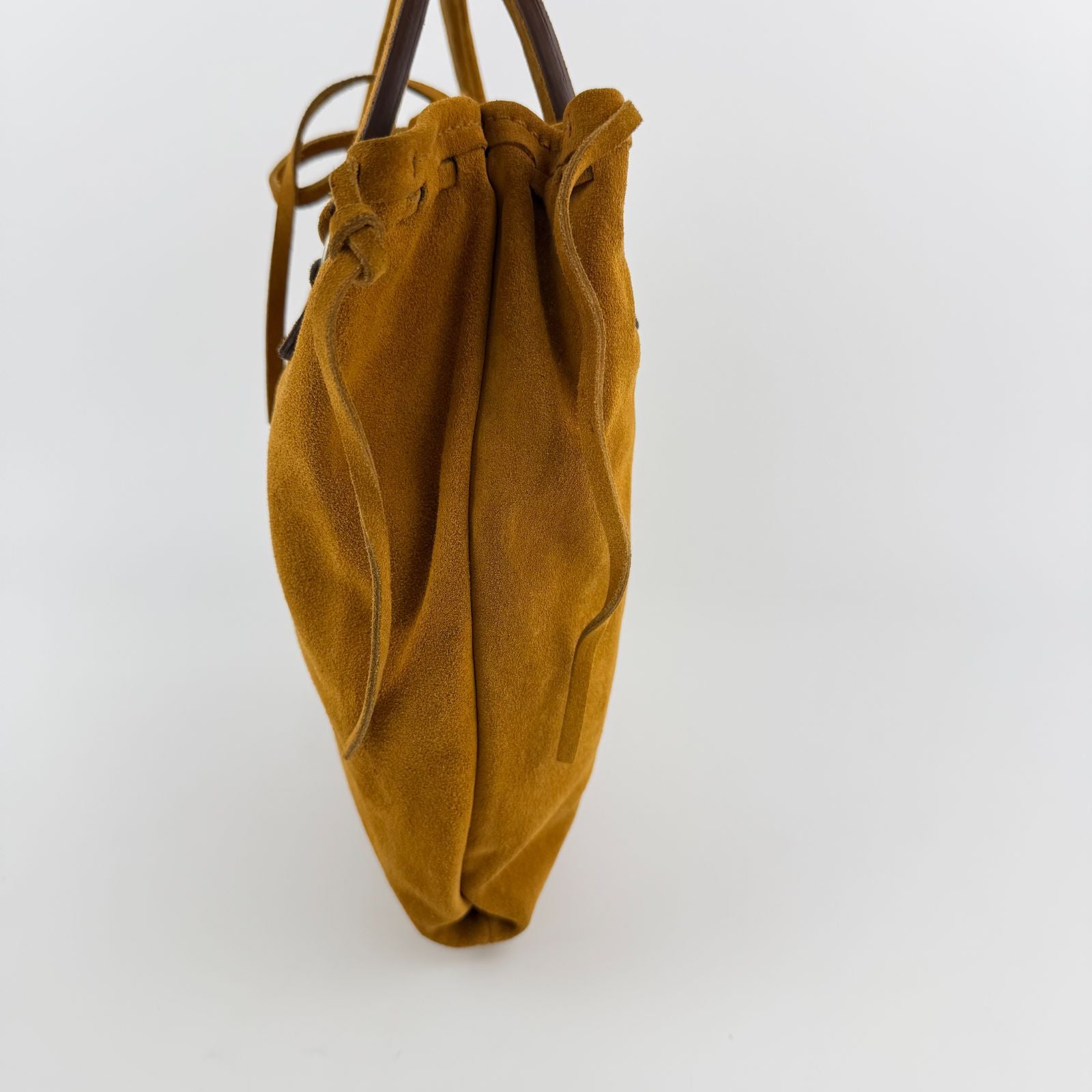 Prada Handbag Brown Suede Vintage — view 4