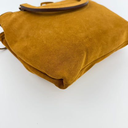 Prada Handbag Brown Suede Vintage — view 9