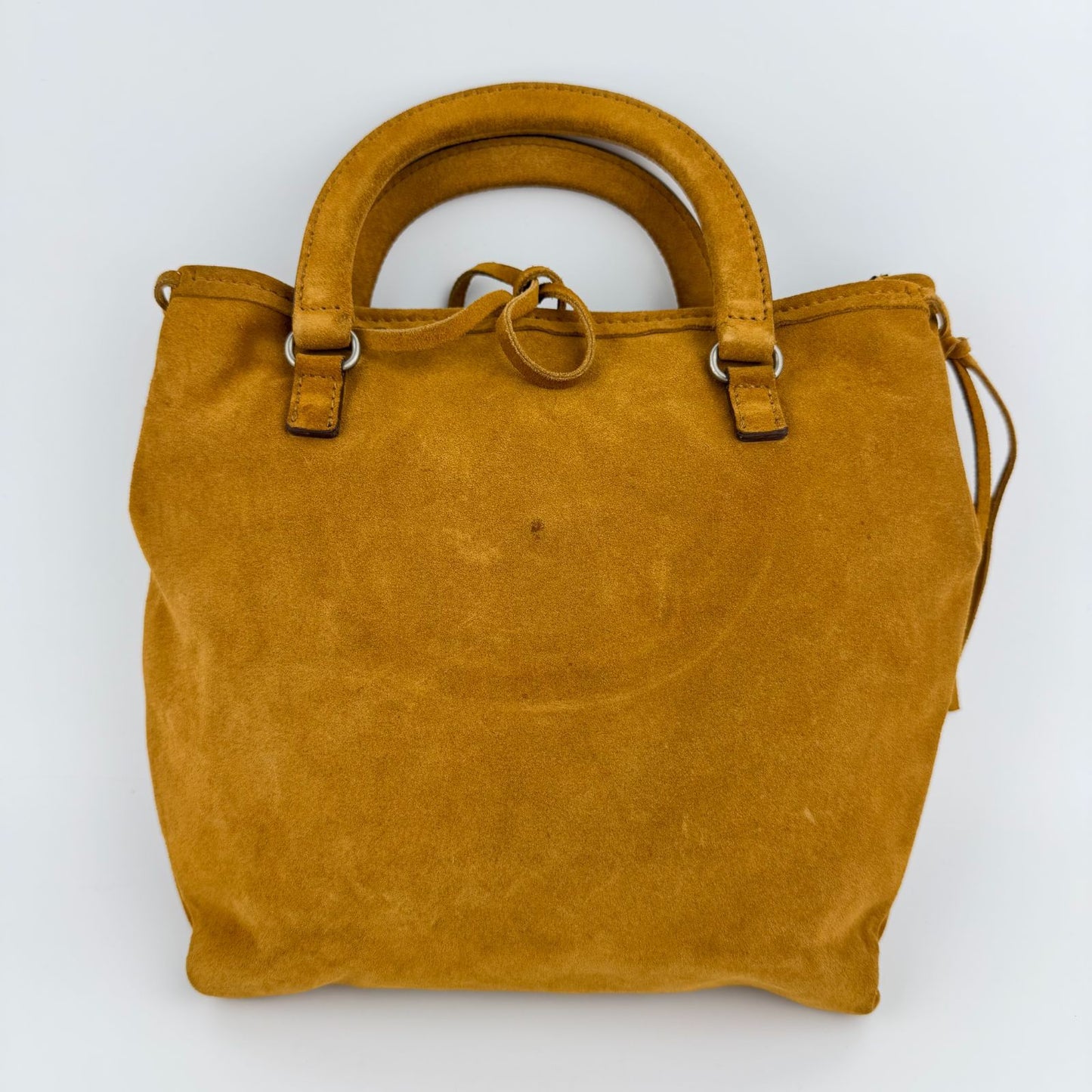 Prada Handbag Brown Suede Vintage — view 3