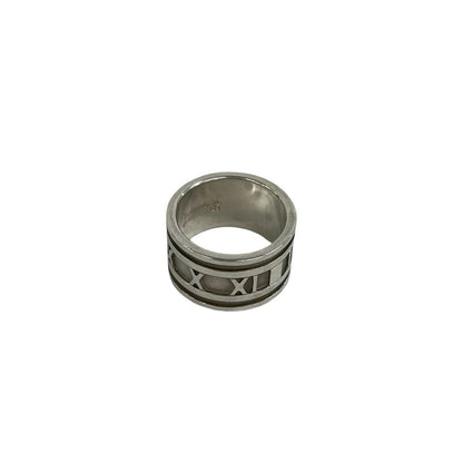 Tiffany & Co Wide Atlas Ring 925 Sterling Silver — view 6