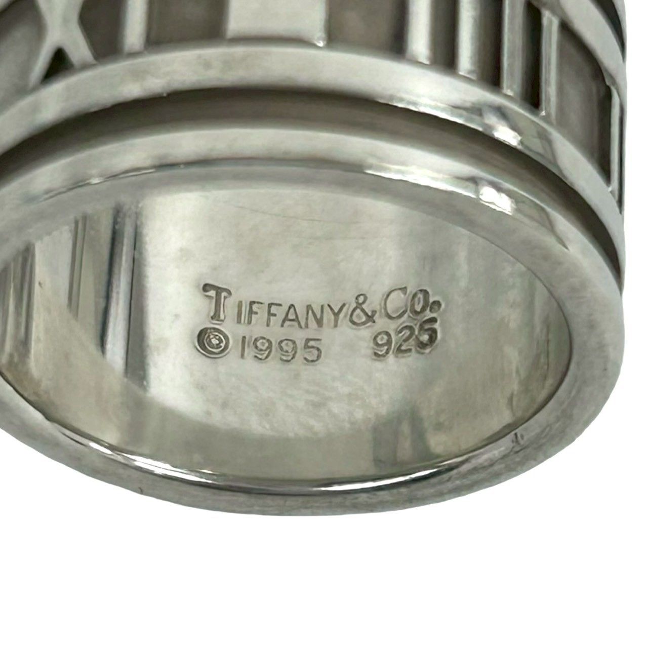 Tiffany & Co Wide Atlas Ring 925 Sterling Silver — view 3