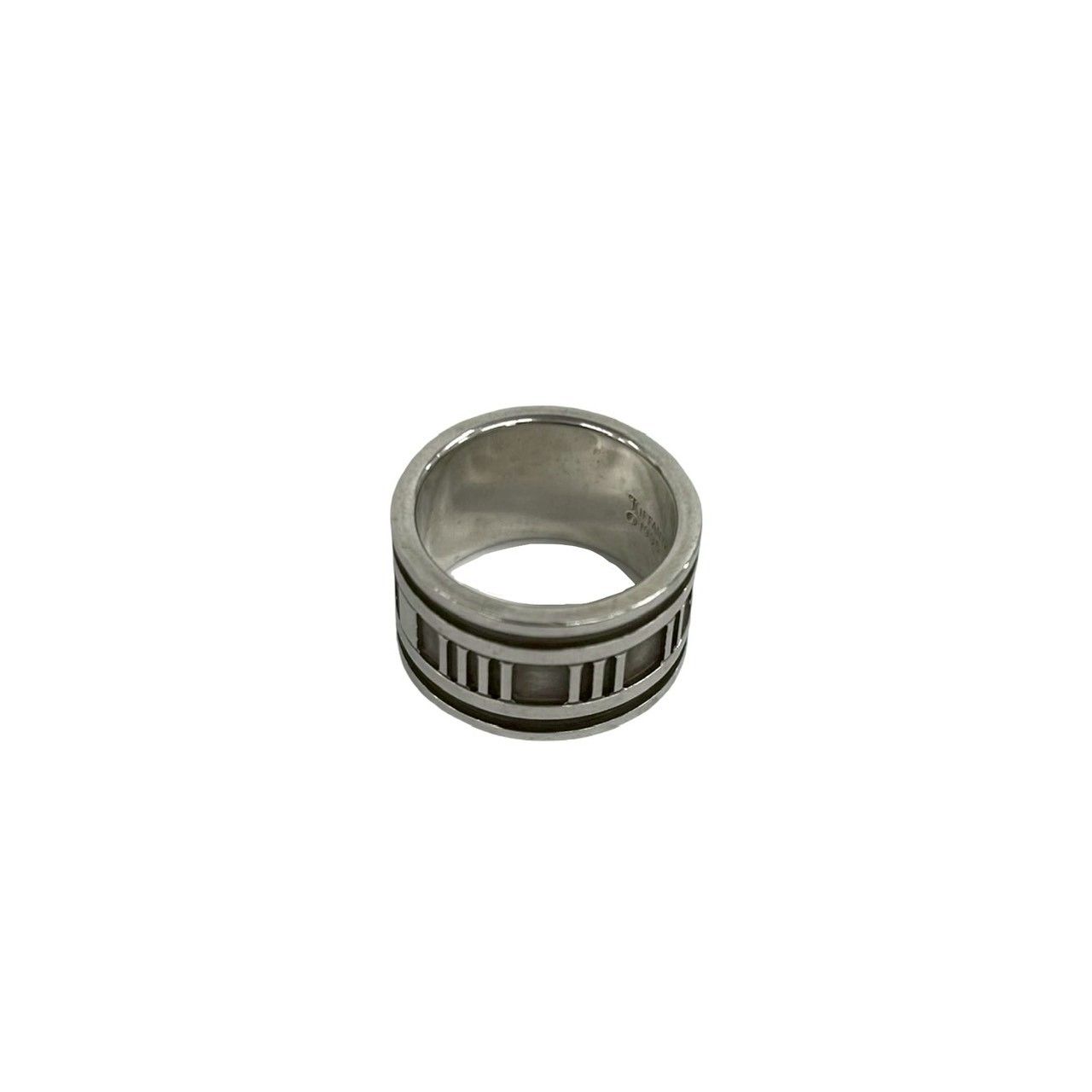 Tiffany & Co Wide Atlas Ring 925 Sterling Silver — view 5