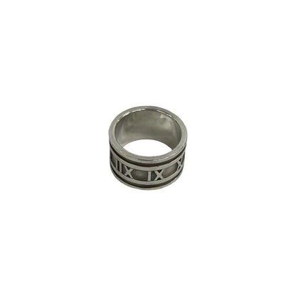 Tiffany & Co Wide Atlas Ring 925 Sterling Silver — view 4
