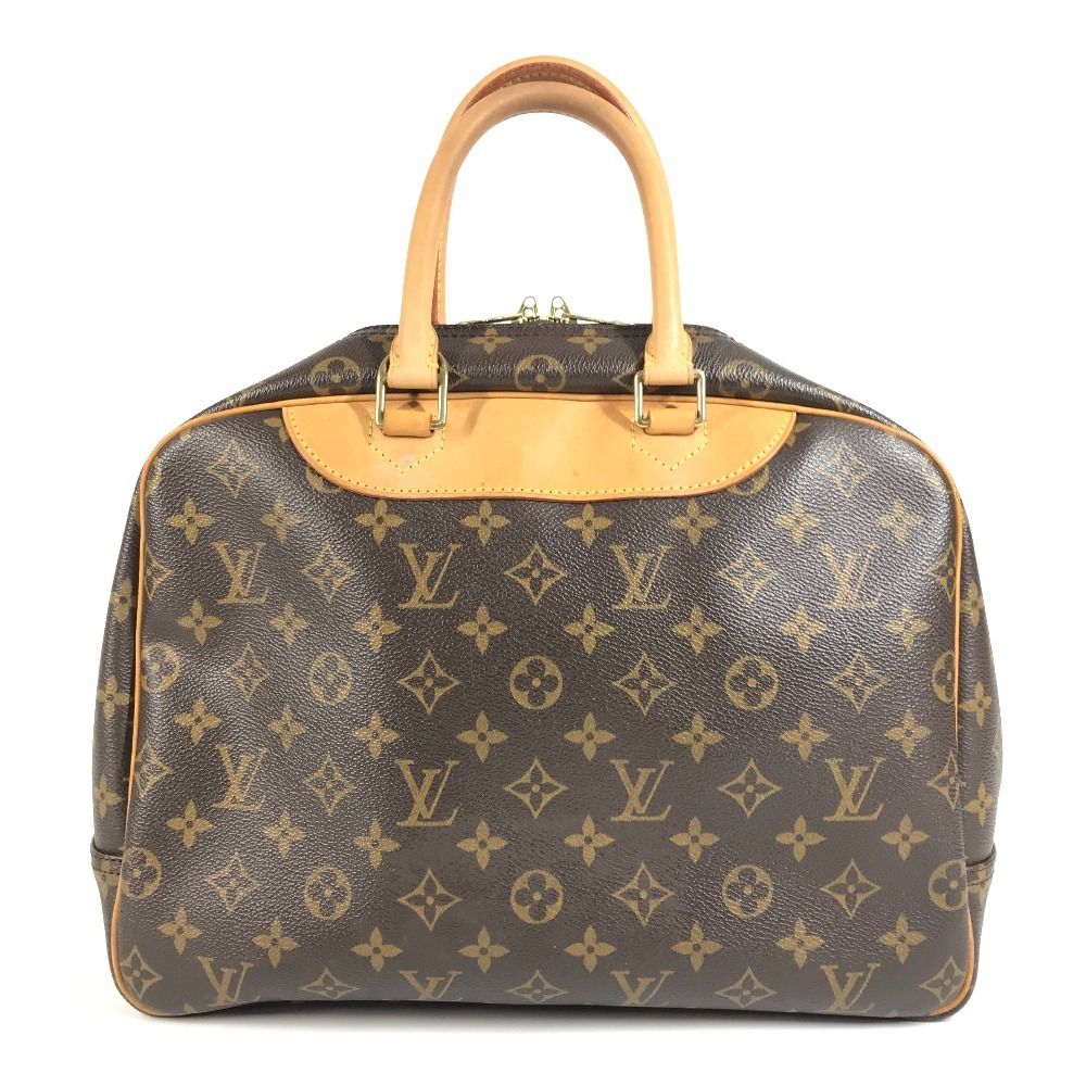 Louis Vuitton Handbag Deauville Monogram Canvas Brown — view 2