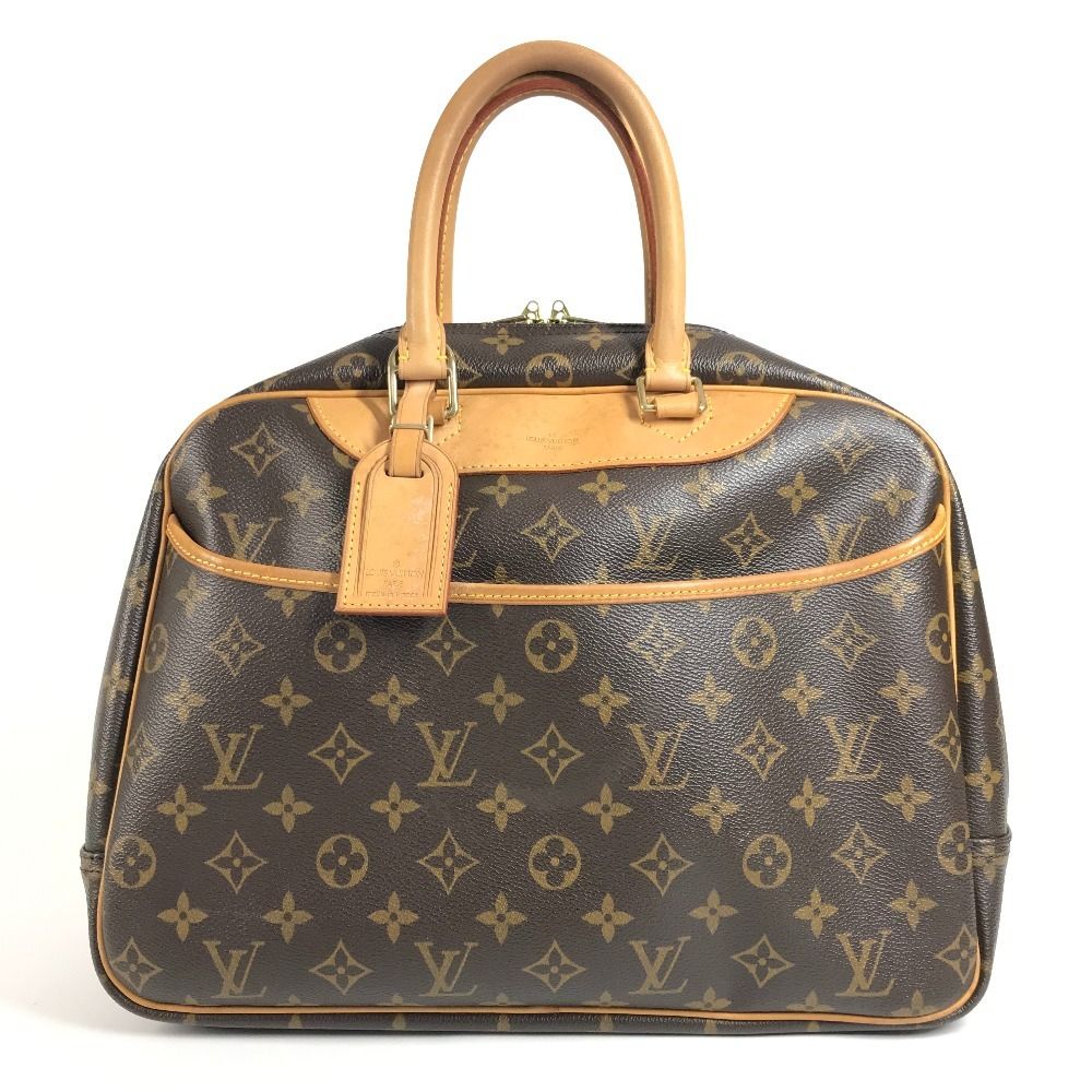Louis Vuitton Handbag Deauville Monogram Canvas Brown