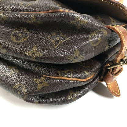 Louis Vuitton Shoulder Bag Saumur 30 Monogram Canvas Brown — view 6