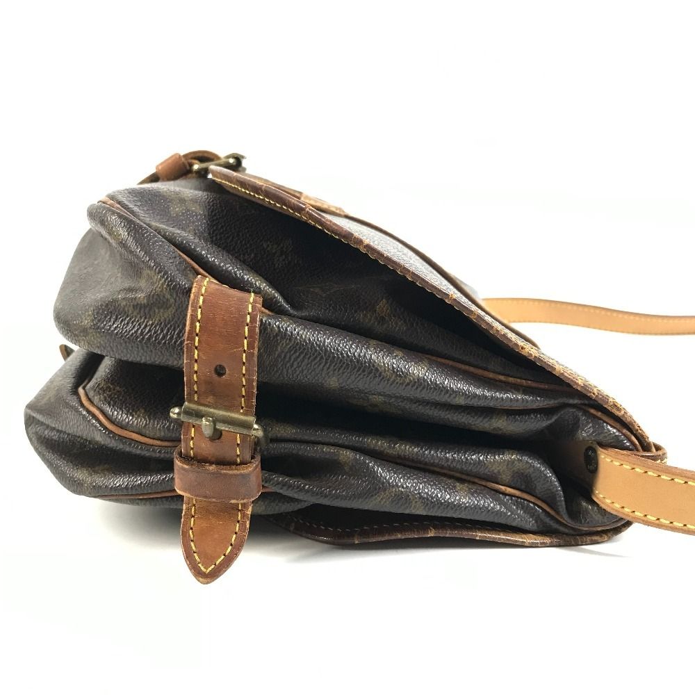Louis Vuitton Shoulder Bag Saumur 30 Monogram Canvas Brown — view 4