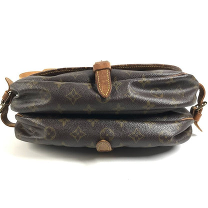 Louis Vuitton Shoulder Bag Saumur 30 Monogram Canvas Brown — view 5