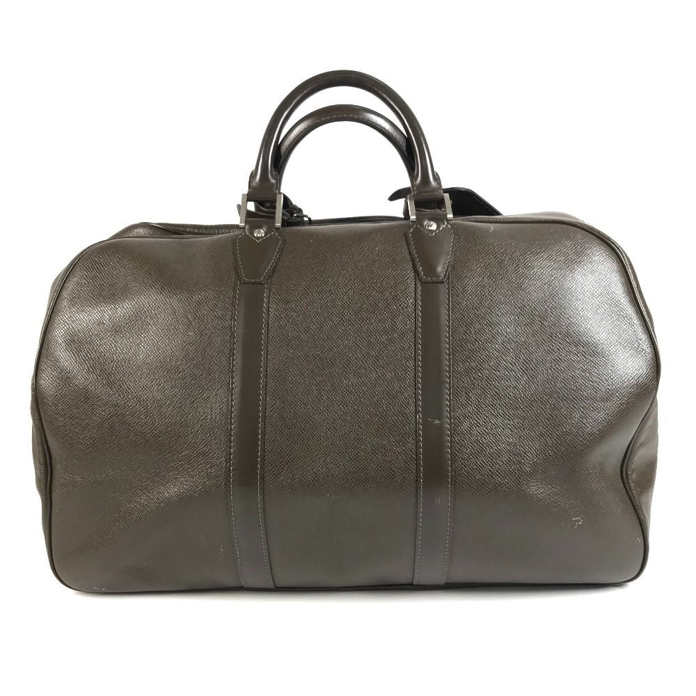 Louis Vuitton Boston Bag Kendall PM Taiga Leather Grizzly Brown — view 2
