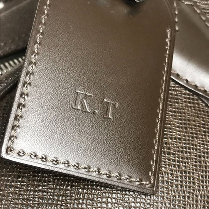 Louis Vuitton Boston Bag Kendall PM Taiga Leather Grizzly Brown — view 3