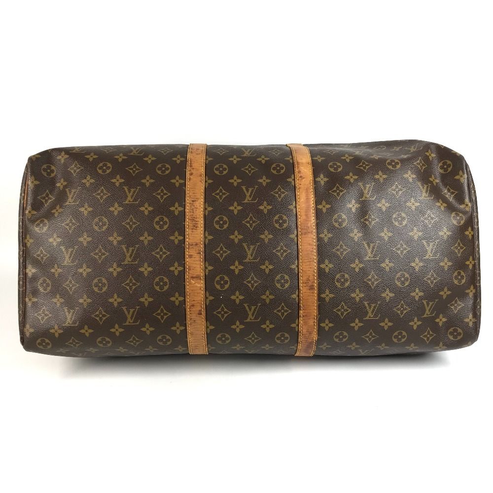 Louis Vuitton Boston Bag Keepall 60 Monogram Canvas Brown — view 6