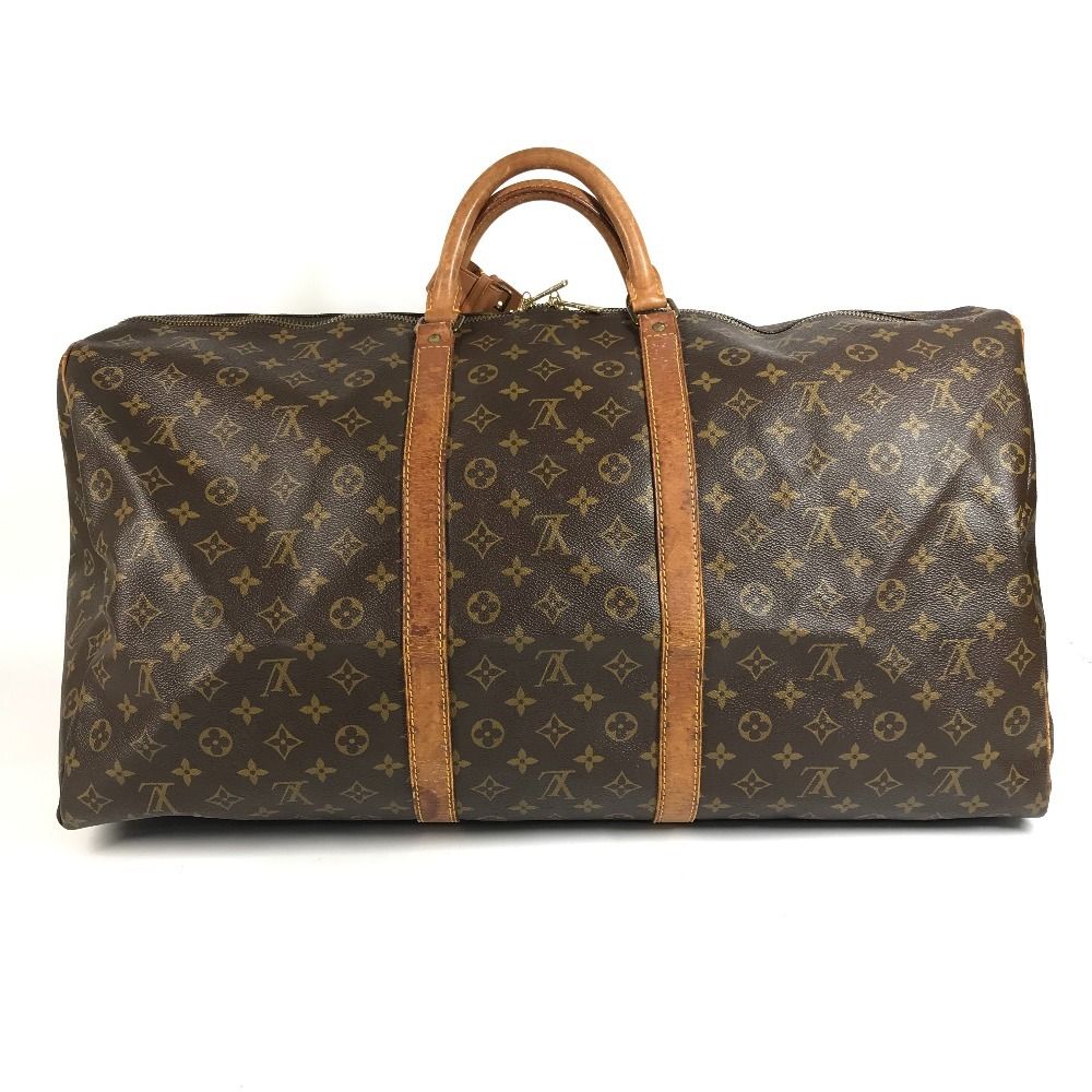 Louis Vuitton Boston Bag Keepall 60 Monogram Canvas Brown — view 2