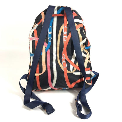 Hermes Backpack Air Silk Cavalcade Black — view 2