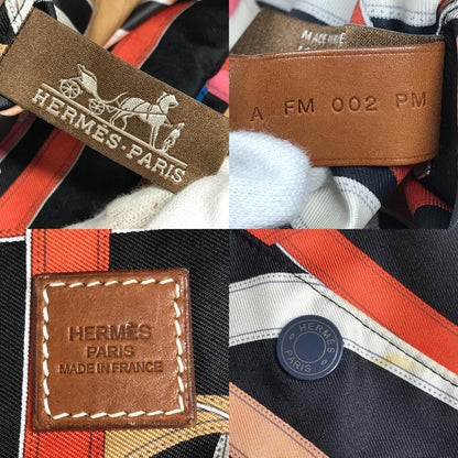 Hermes Backpack Air Silk Cavalcade Black — view 9