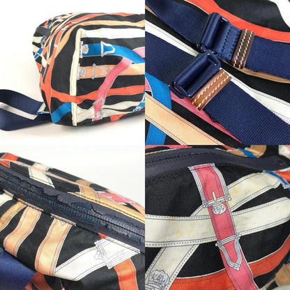 Hermes Backpack Air Silk Cavalcade Black — view 7