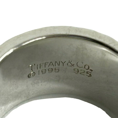 Tiffany & Co Vintage Wide Atlas Ring 925 Sterling Silver — view 3