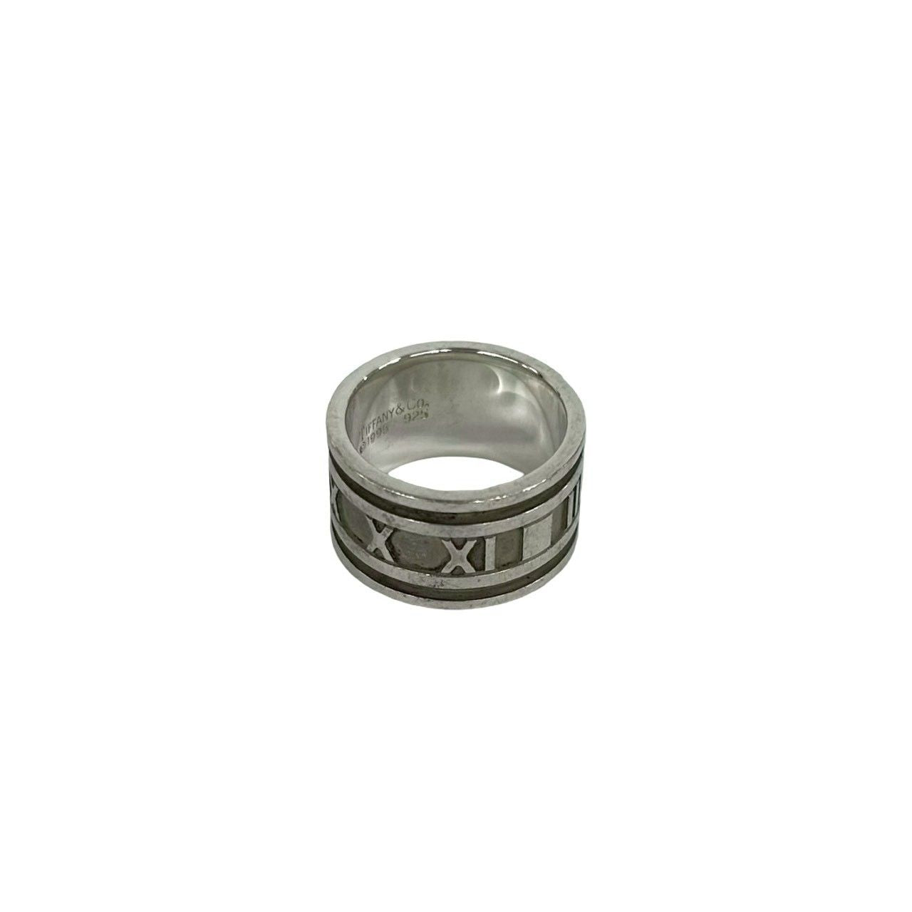 Tiffany & Co Vintage Wide Atlas Ring 925 Sterling Silver — view 4