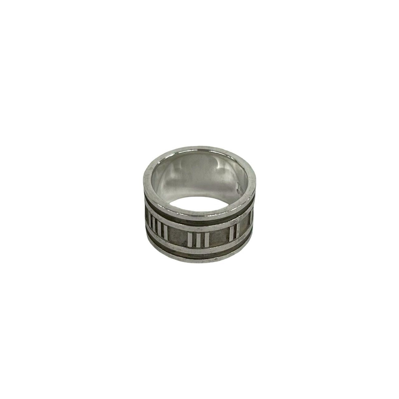 Tiffany & Co Vintage Wide Atlas Ring 925 Sterling Silver — view 5