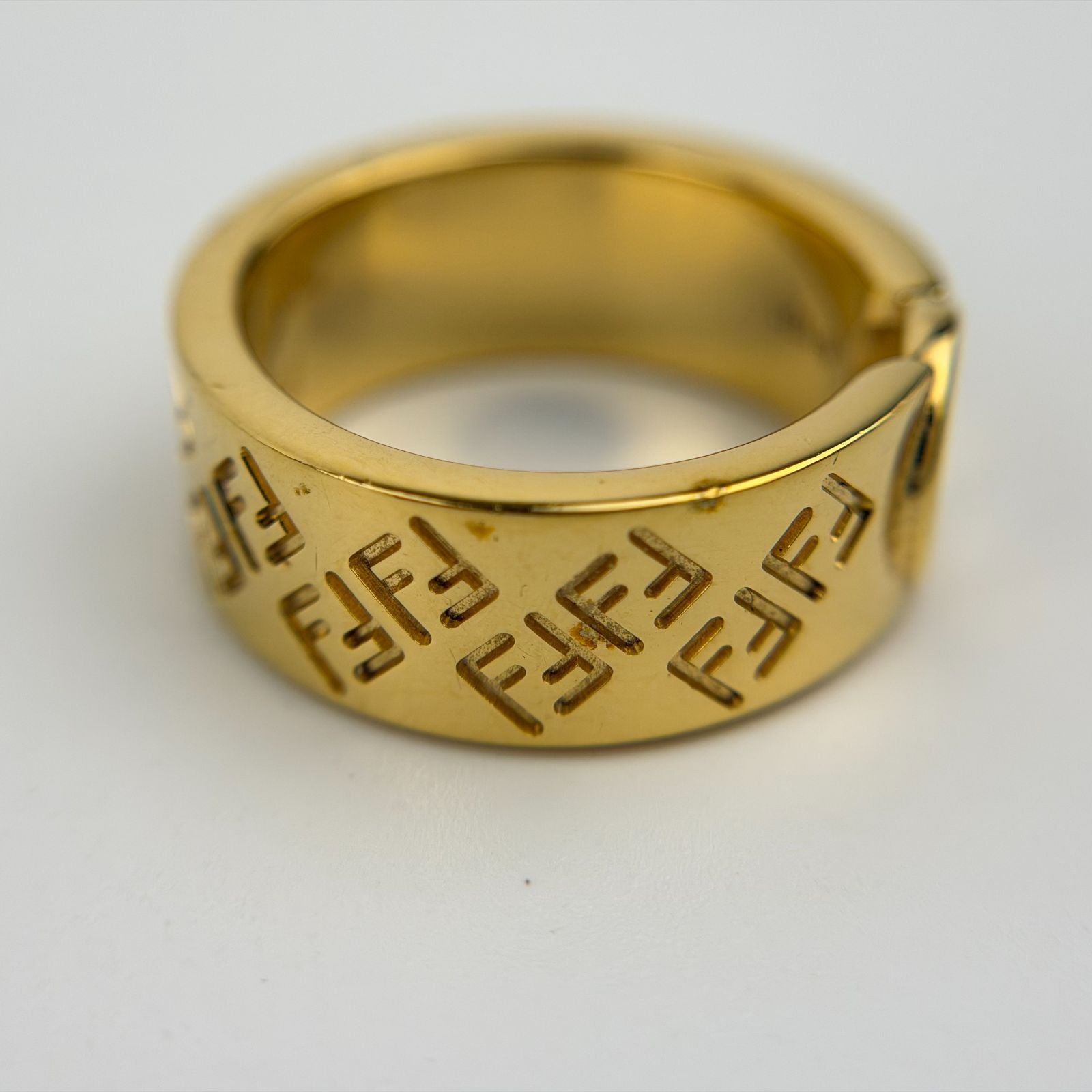 Fendi F's Ring Gold Vintage — view 4