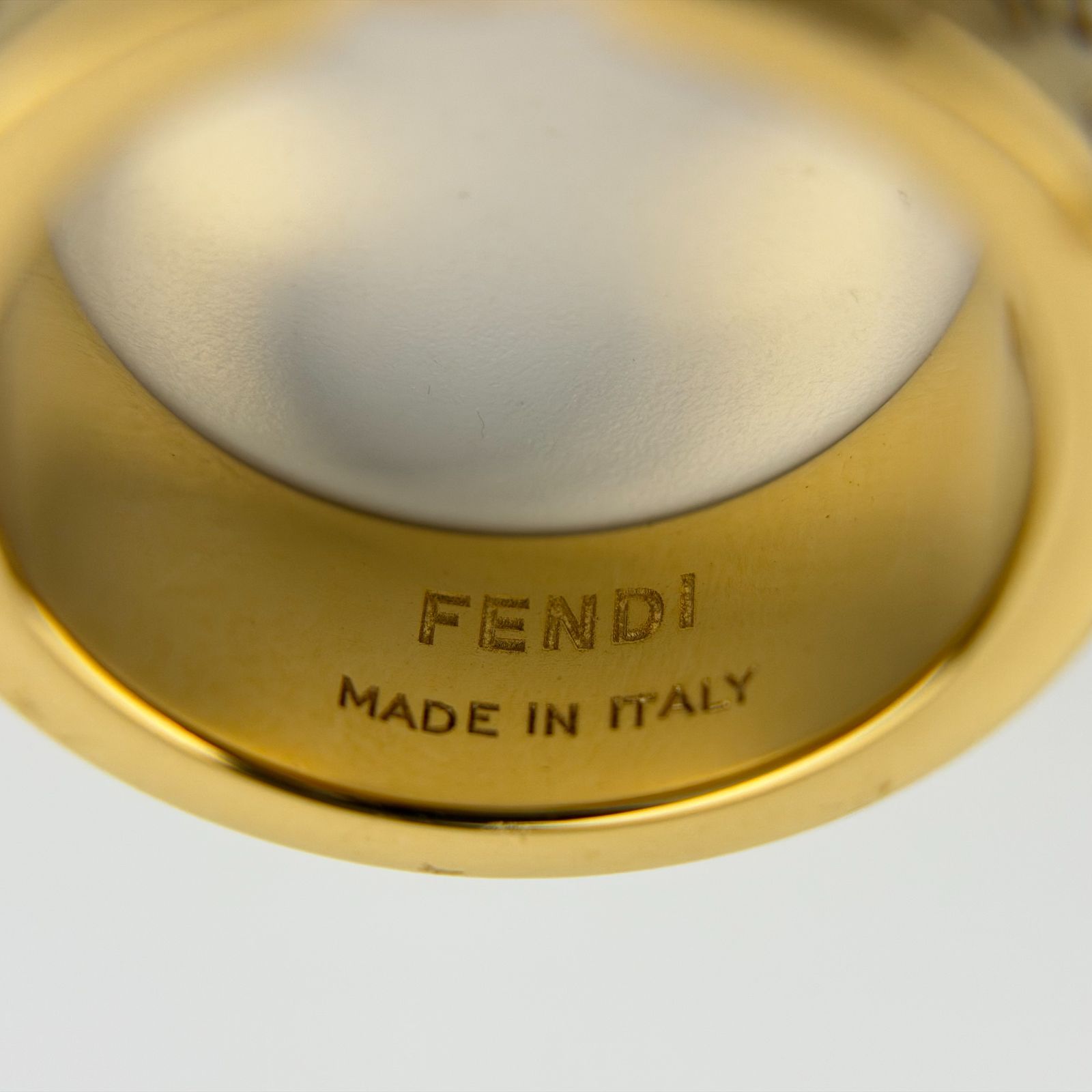 Fendi F's Ring Gold Vintage — view 8