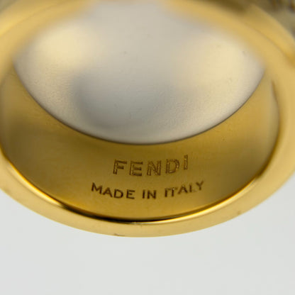 Fendi F's Ring Gold Vintage — view 8