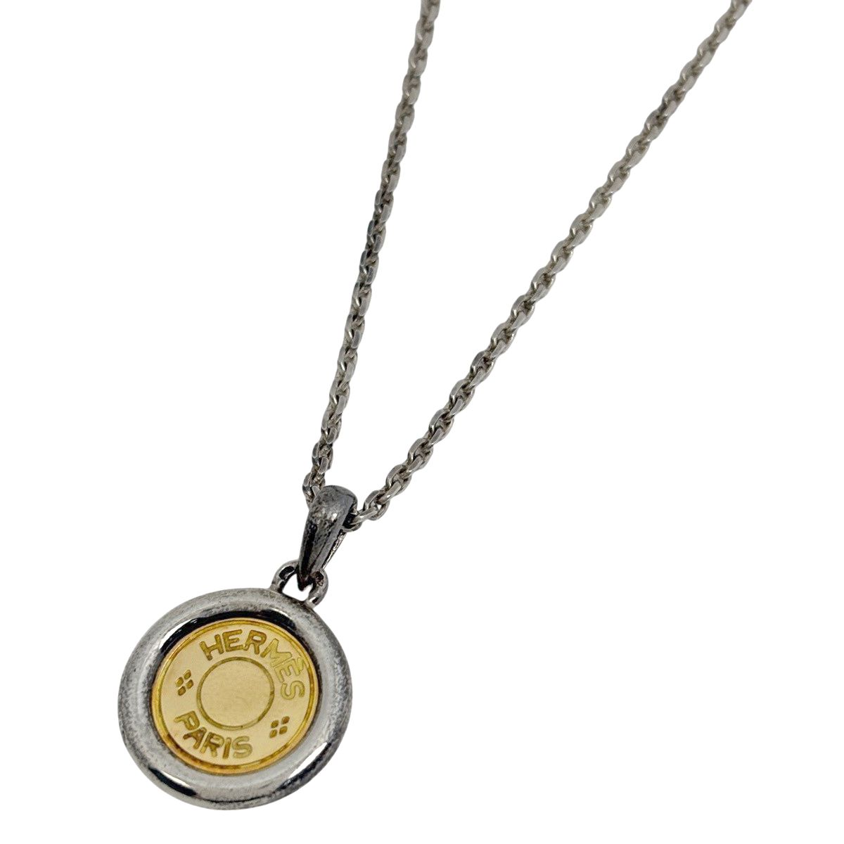 Hermes Series Necklace 925 Sterling Silver Gold