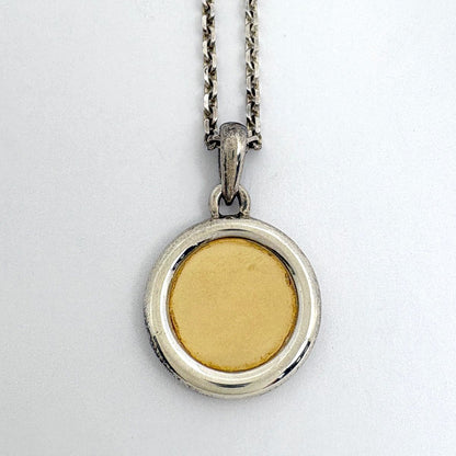 Hermes Series Necklace 925 Sterling Silver Gold — view 2